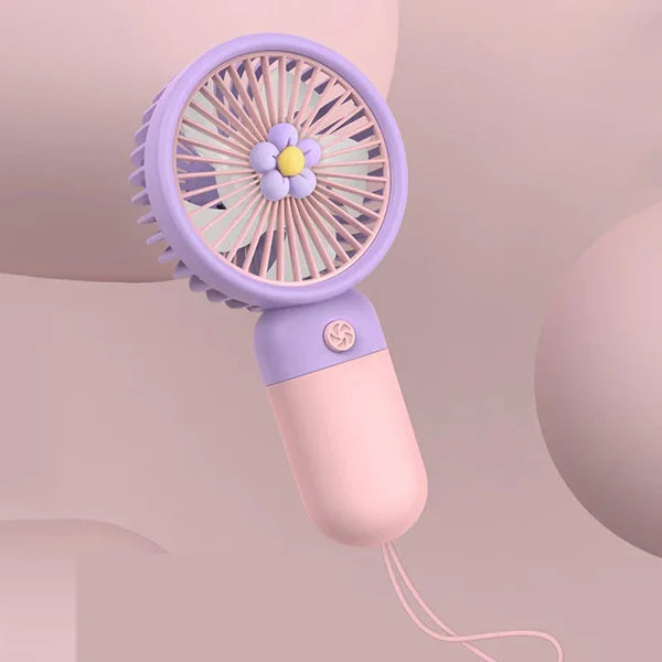 Rechargeable Handheld Fruit / Flower Decoration Fan - Assortment